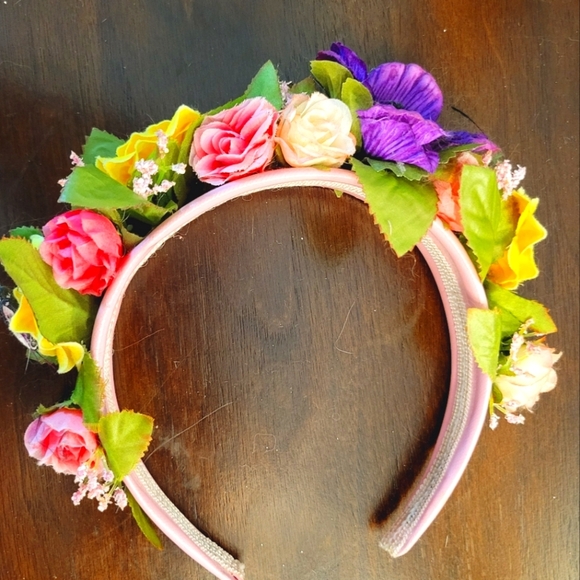 Floral Fantasy Fairy Headband - Picture 1 of 4
